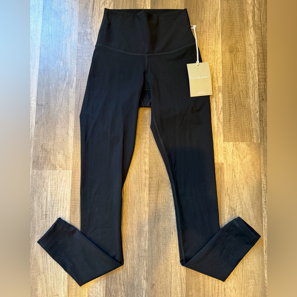 Everlane NWT Jet Black Leggings Women’s XXS